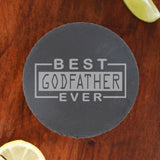 Round Slate Coaster