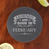 Round Slate Coaster