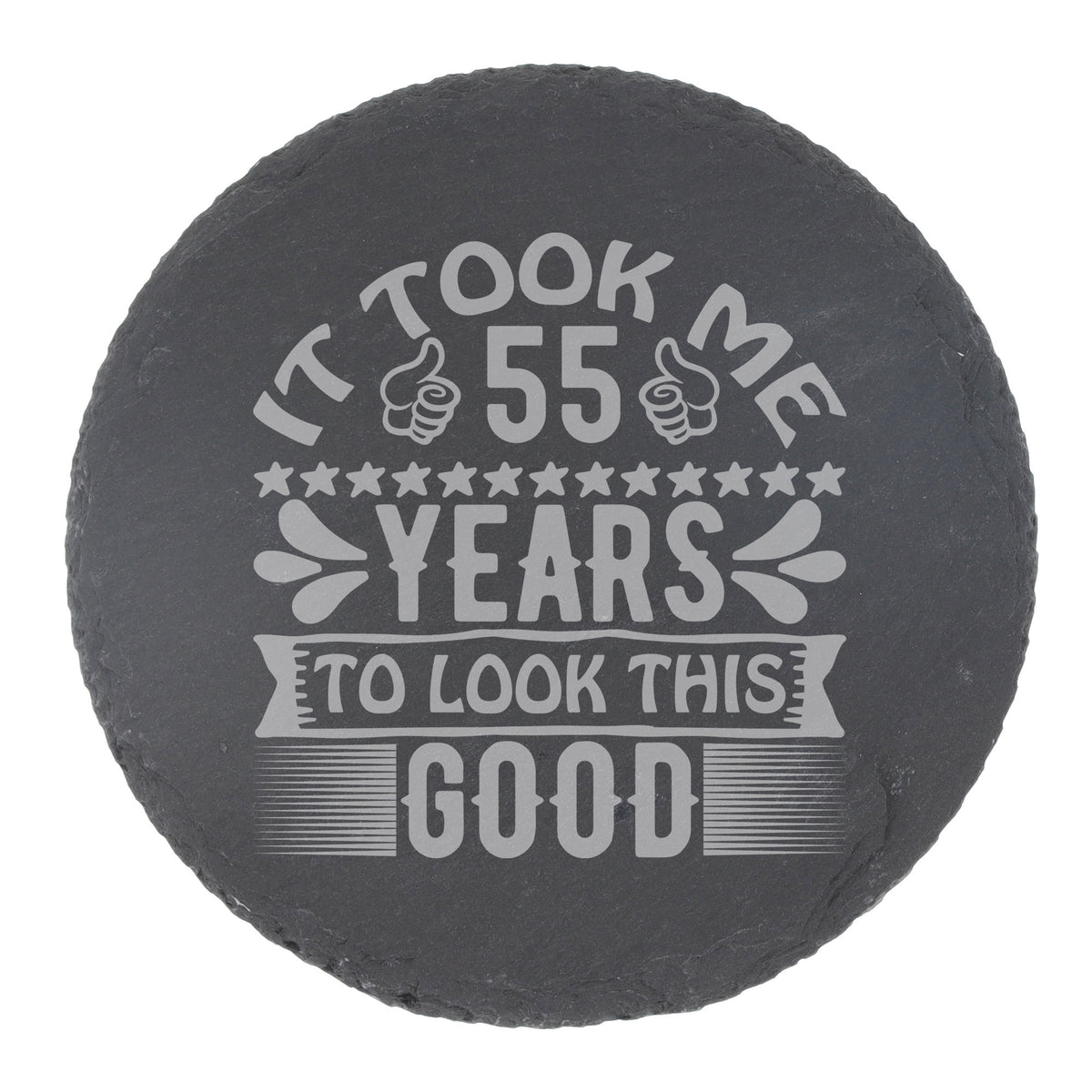 Round Slate Coaster