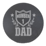 Round Slate Coaster
