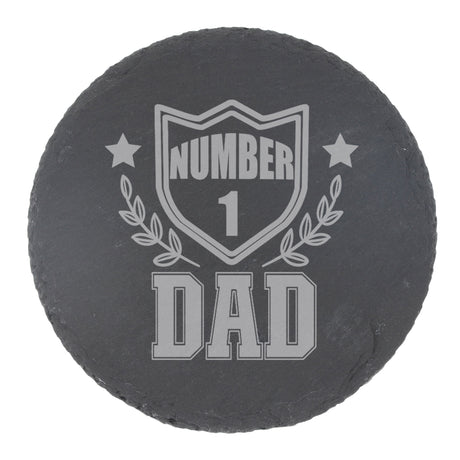 Round Slate Coaster