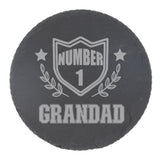 Round Slate Coaster