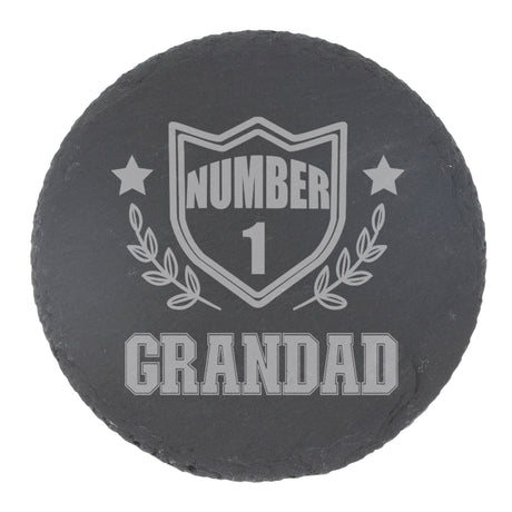 Round Slate Coaster