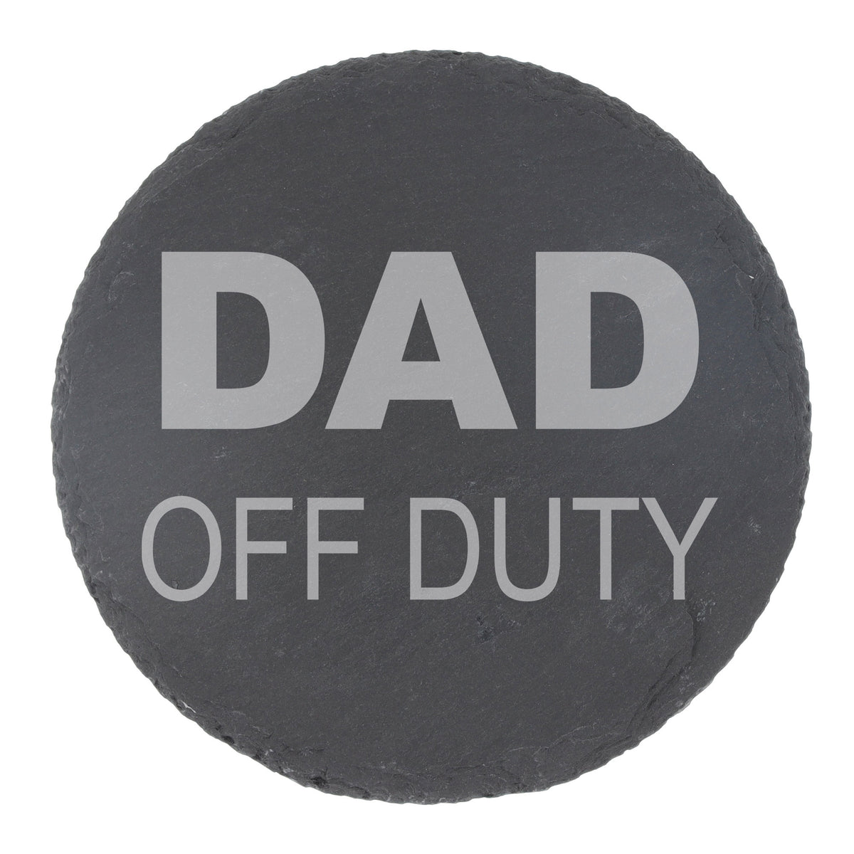 Round Slate Coaster