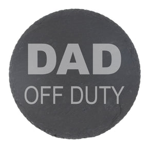 Round Slate Coaster