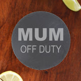 Round Slate Coaster