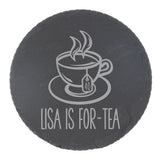 Round Slate Coaster