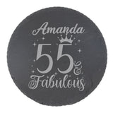 Round Slate Coaster