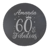 Round Slate Coaster