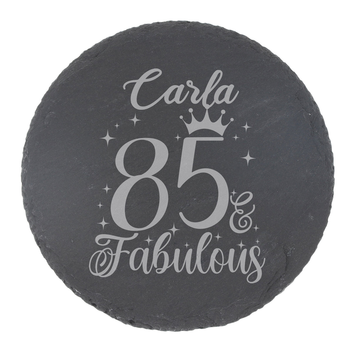 Round Slate Coaster