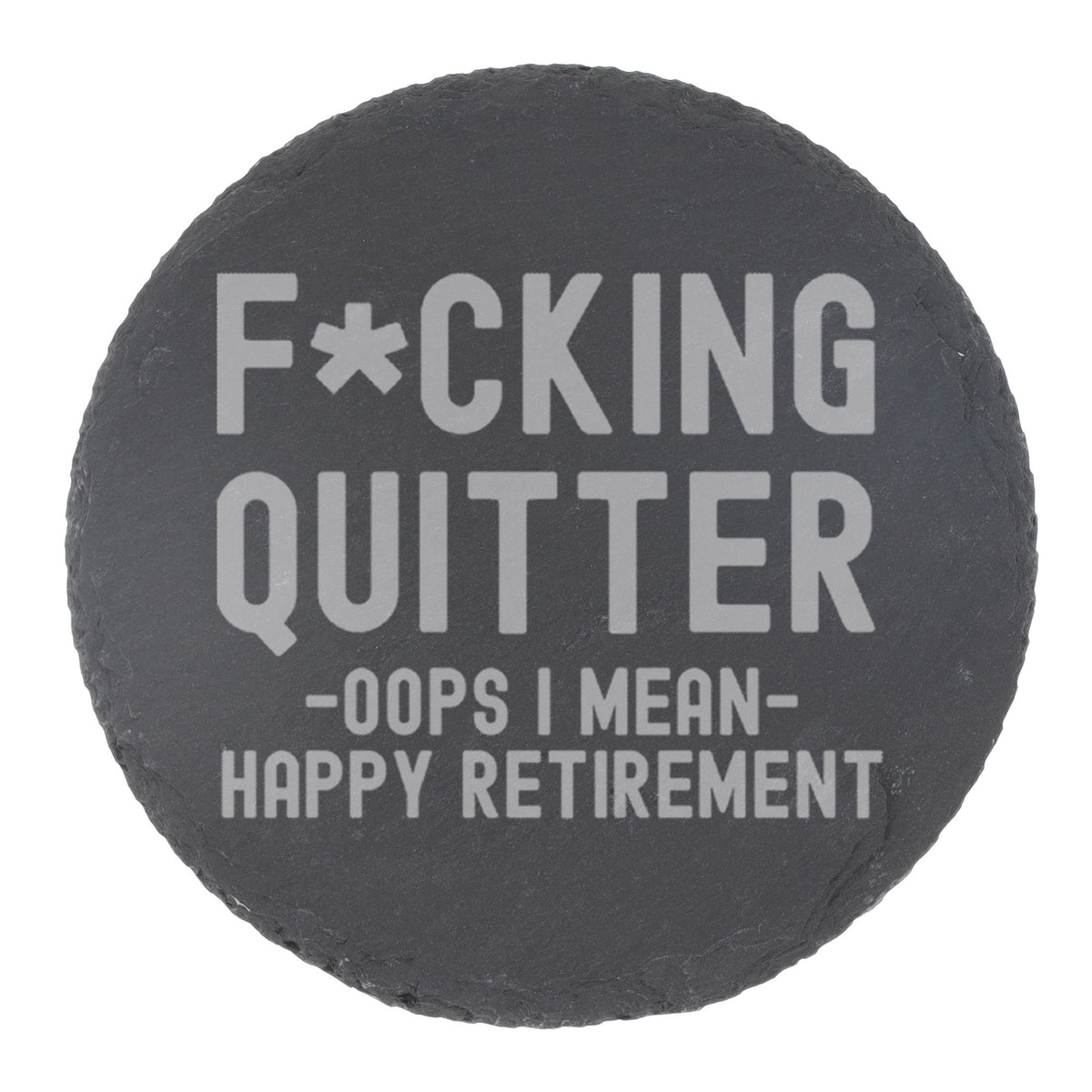 Round Slate Coaster