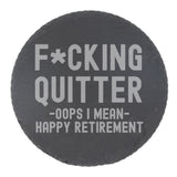 Round Slate Coaster