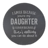 Round Slate Coaster