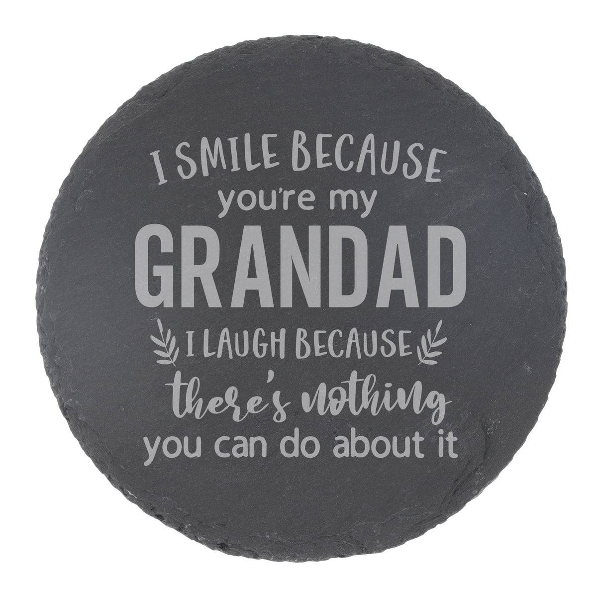 Round Slate Coaster