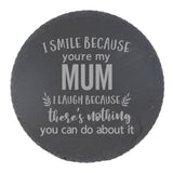 Round Slate Coaster