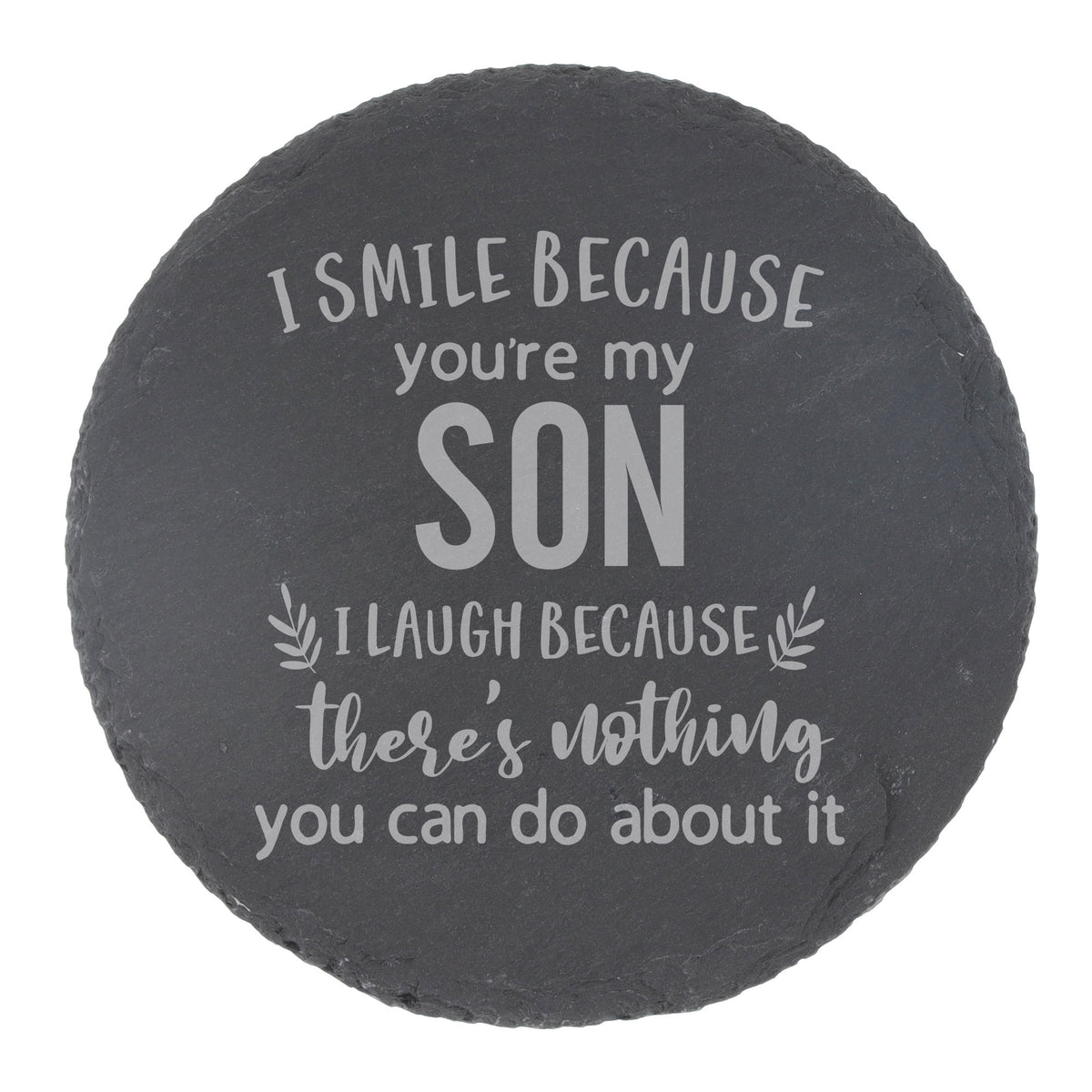 Round Slate Coaster