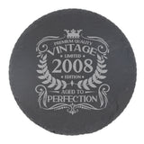 Round Slate Coaster