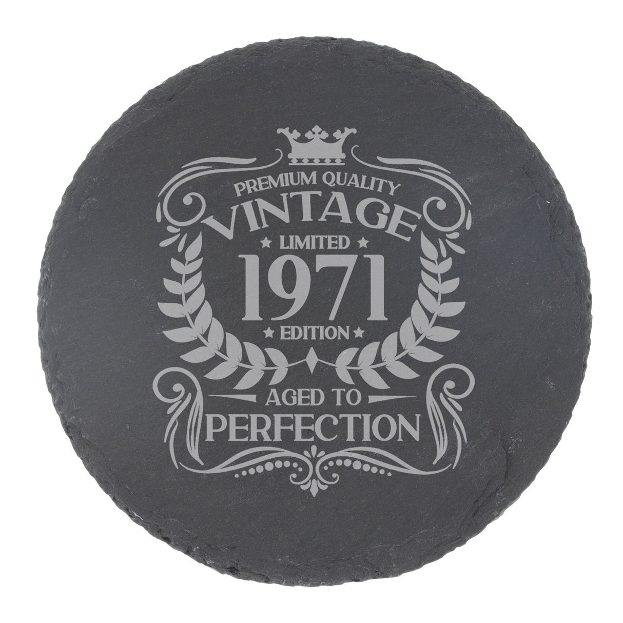 Round Slate Coaster