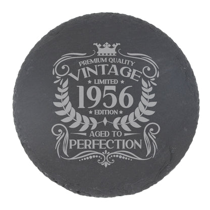 Round Slate Coaster