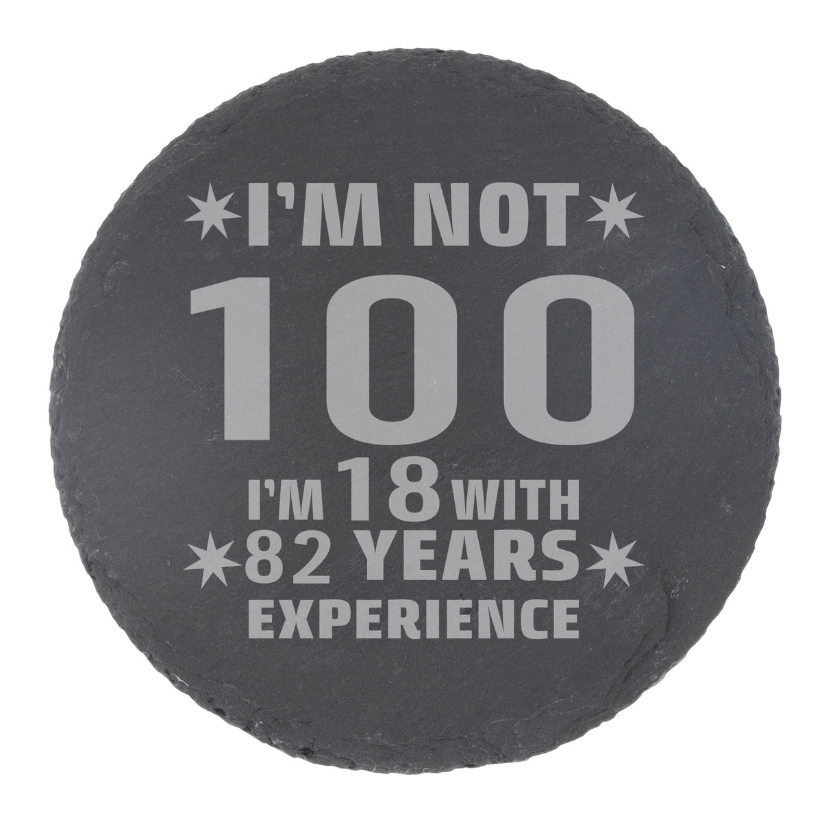 Round Slate Coaster