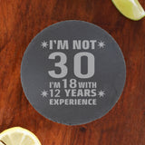Round Slate Coaster