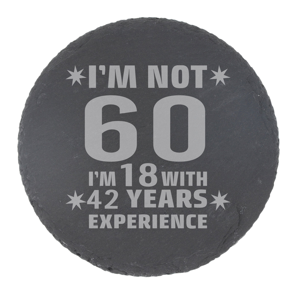 Round Slate Coaster