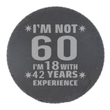 Round Slate Coaster
