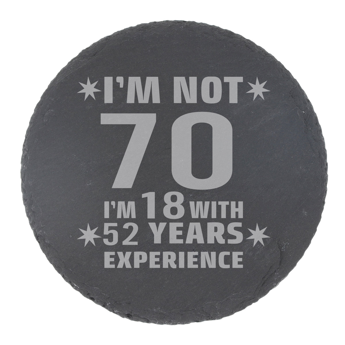 Round Slate Coaster