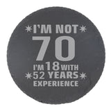 Round Slate Coaster