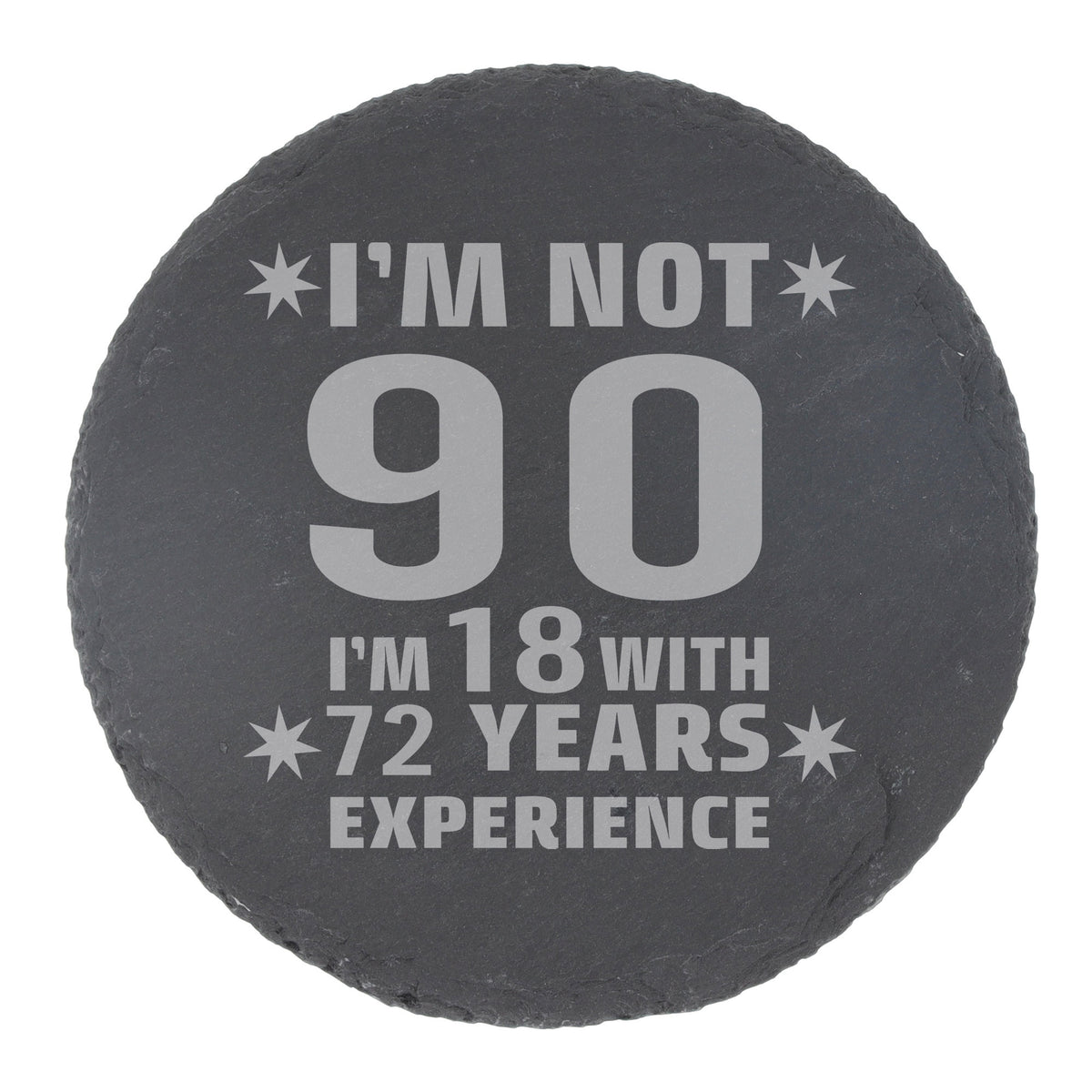 Round Slate Coaster
