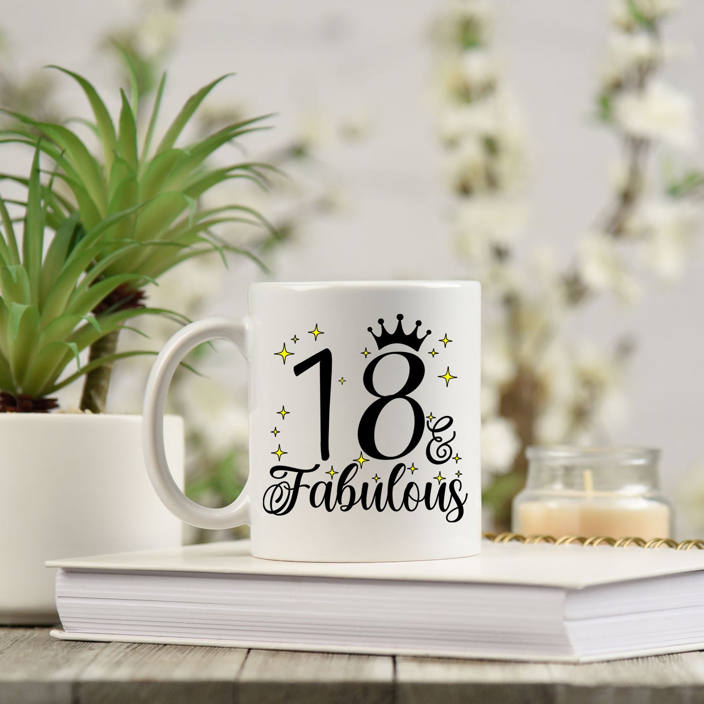 18 and Fabulous 18th Birthday Coffee Mug for Tea or Coffee