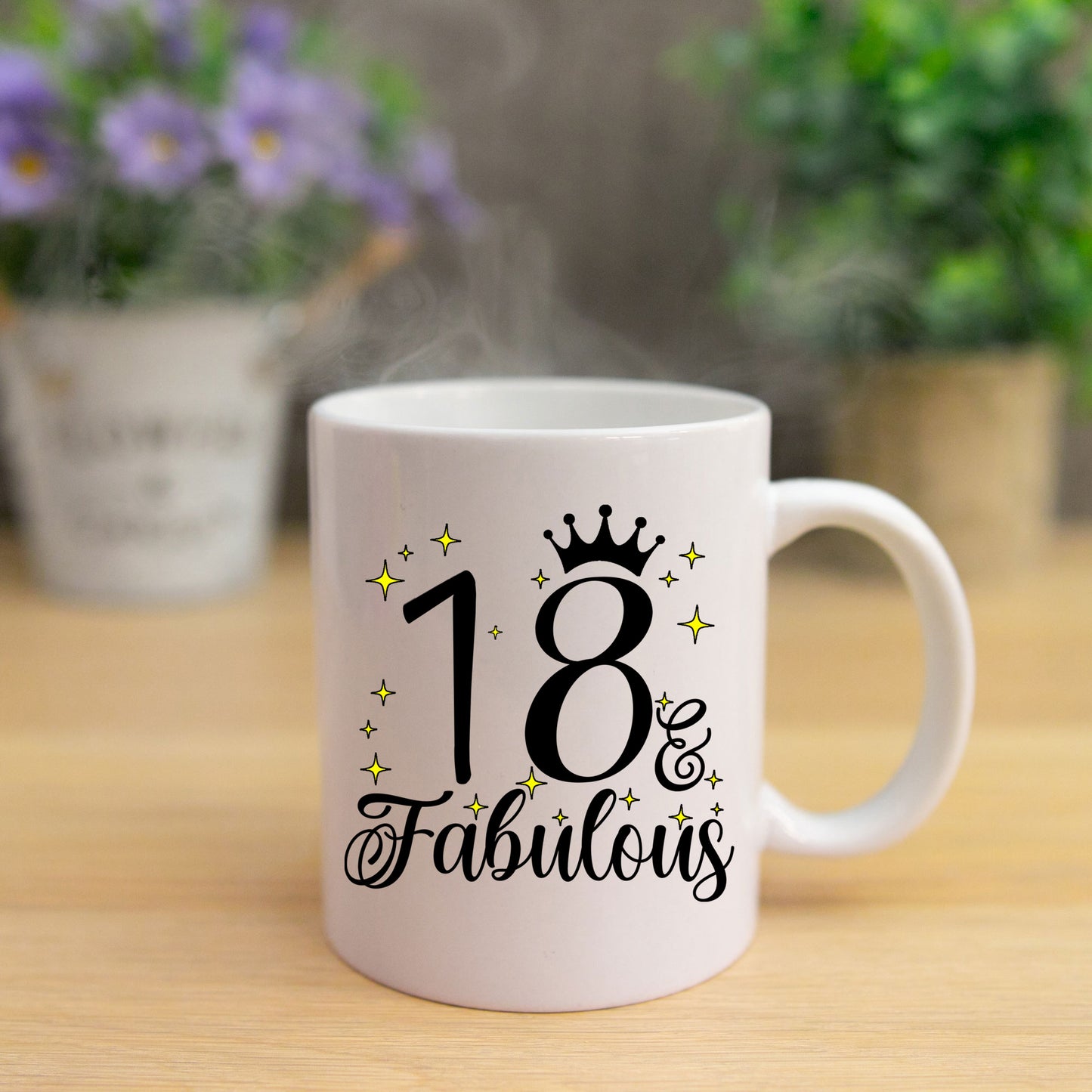 18 and Fabulous 18th Birthday Coffee Mug for Tea or Coffee