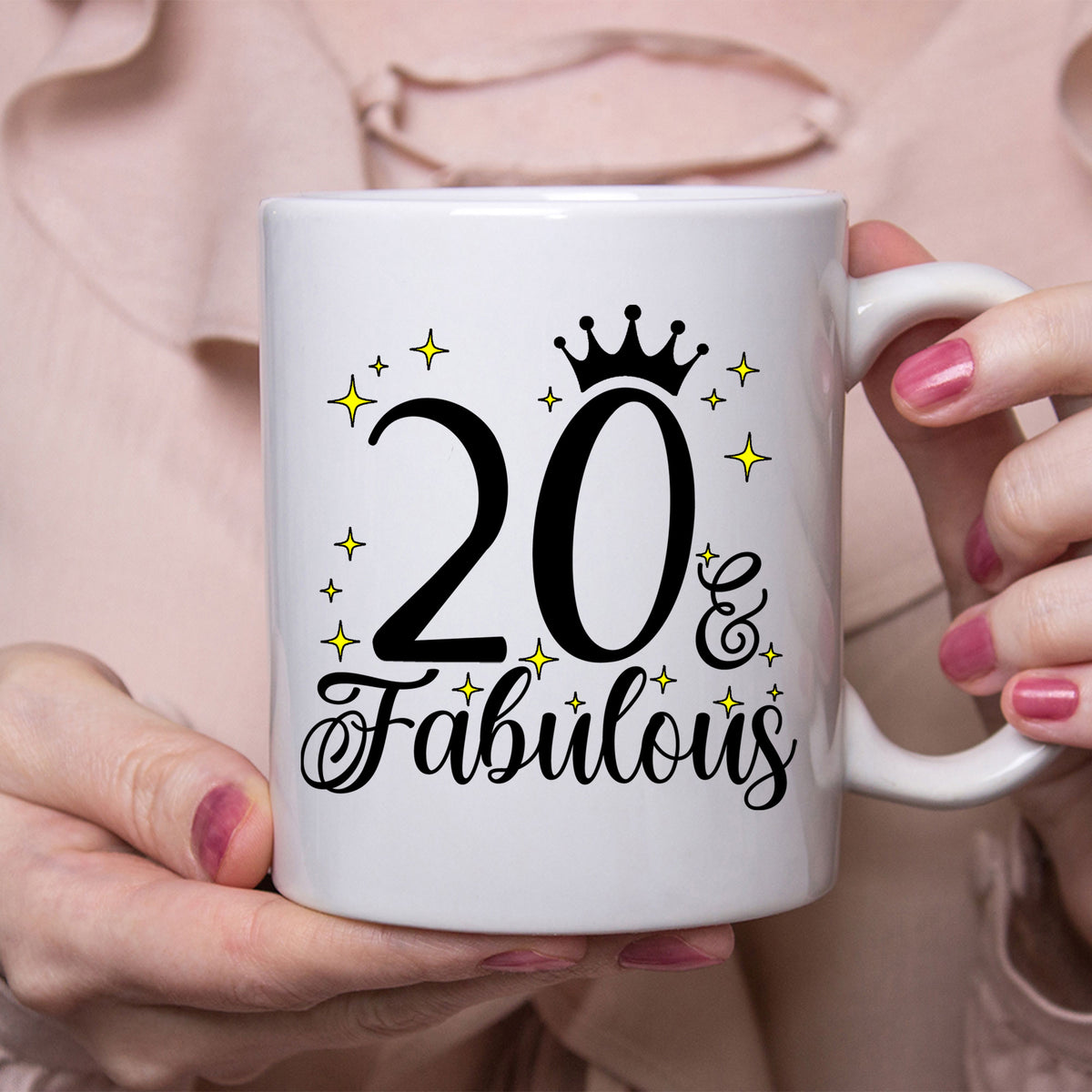 20 and Fabulous 20th Birthday Coffee Mug for Tea or Coffee
