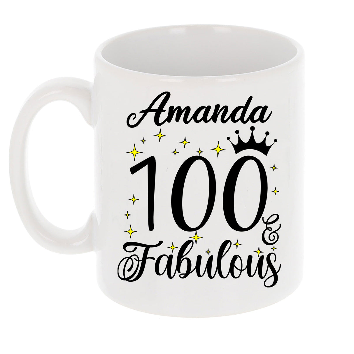 100 and Fabulous 100th Birthday Coffee Mug for Tea or Coffee