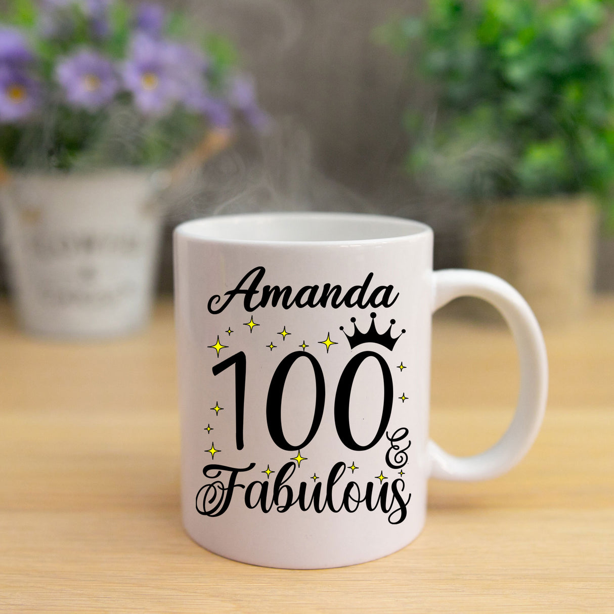 100 and Fabulous 100th Birthday Coffee Mug for Tea or Coffee