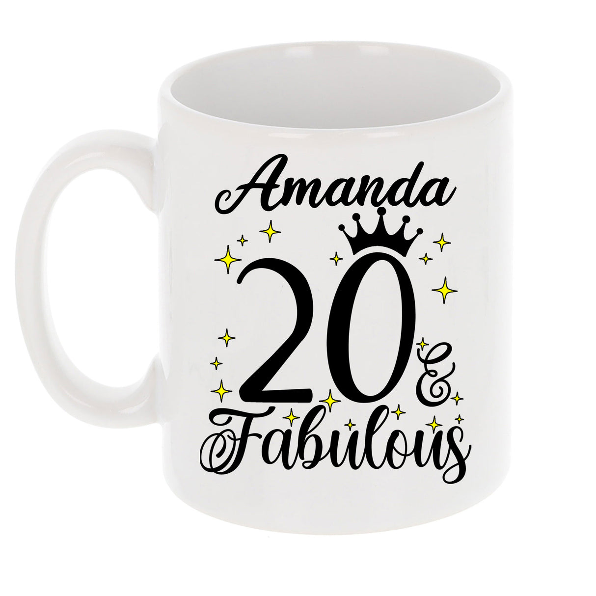 20 and Fabulous 20th Birthday Coffee Mug for Tea or Coffee