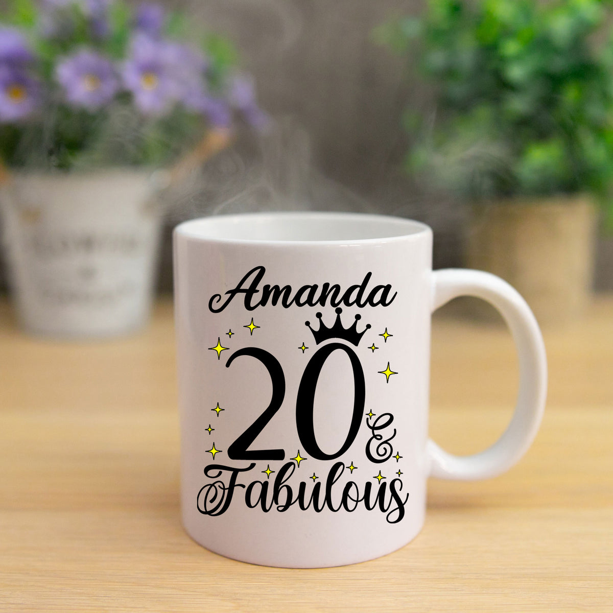 20 and Fabulous 20th Birthday Coffee Mug for Tea or Coffee