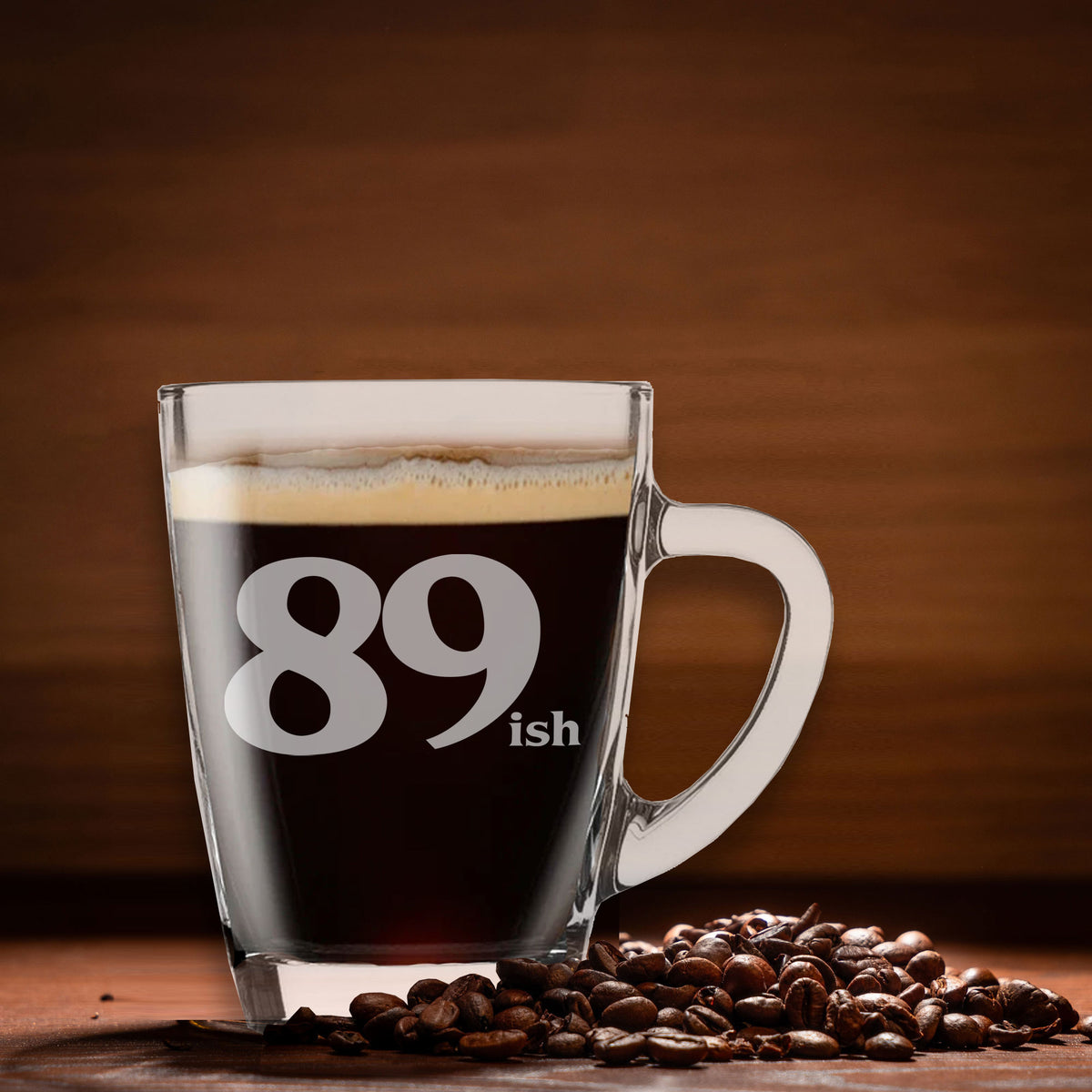 Glass Coffee Mug