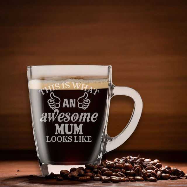 Glass Coffee Mug