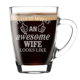Glass Coffee Mug