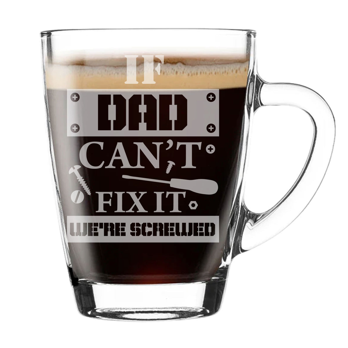Glass Coffee Mug