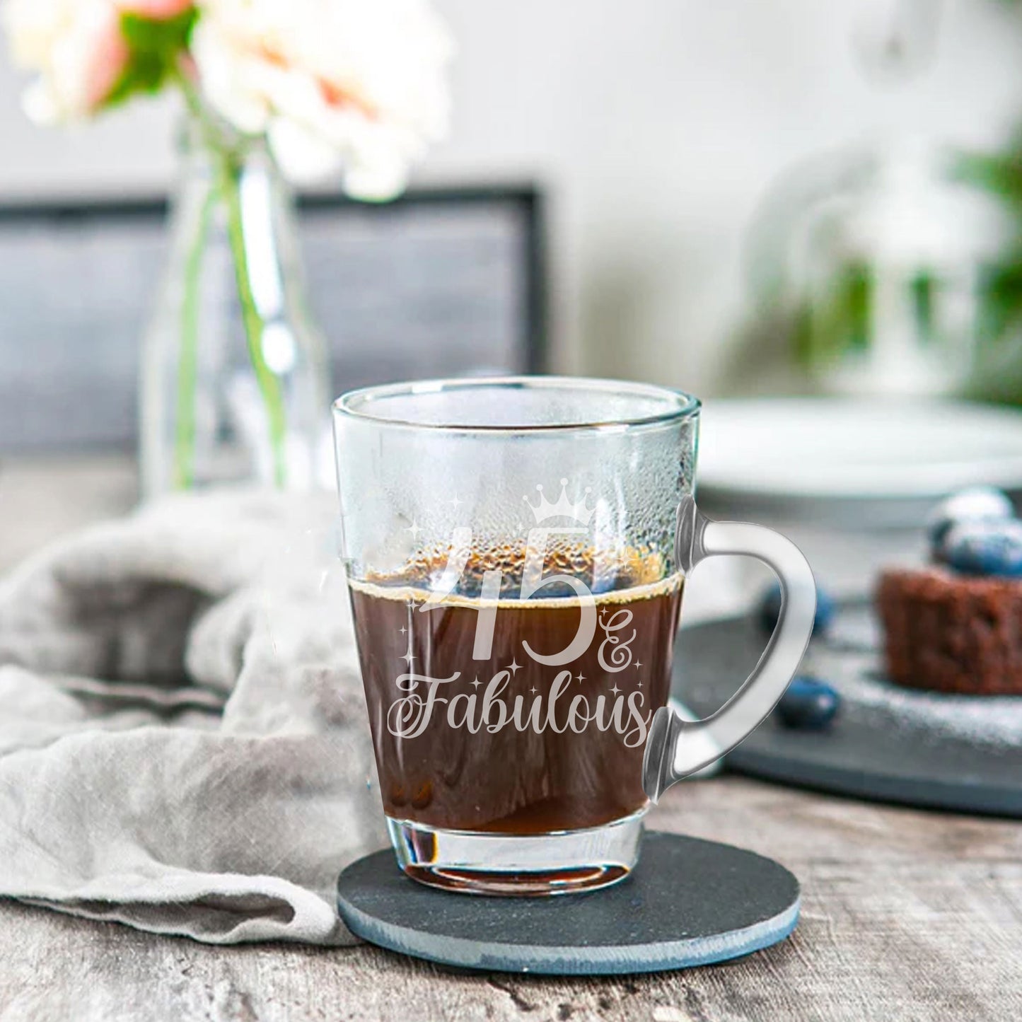 Glass Coffee Mug