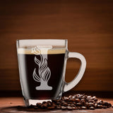 Glass Coffee Mug