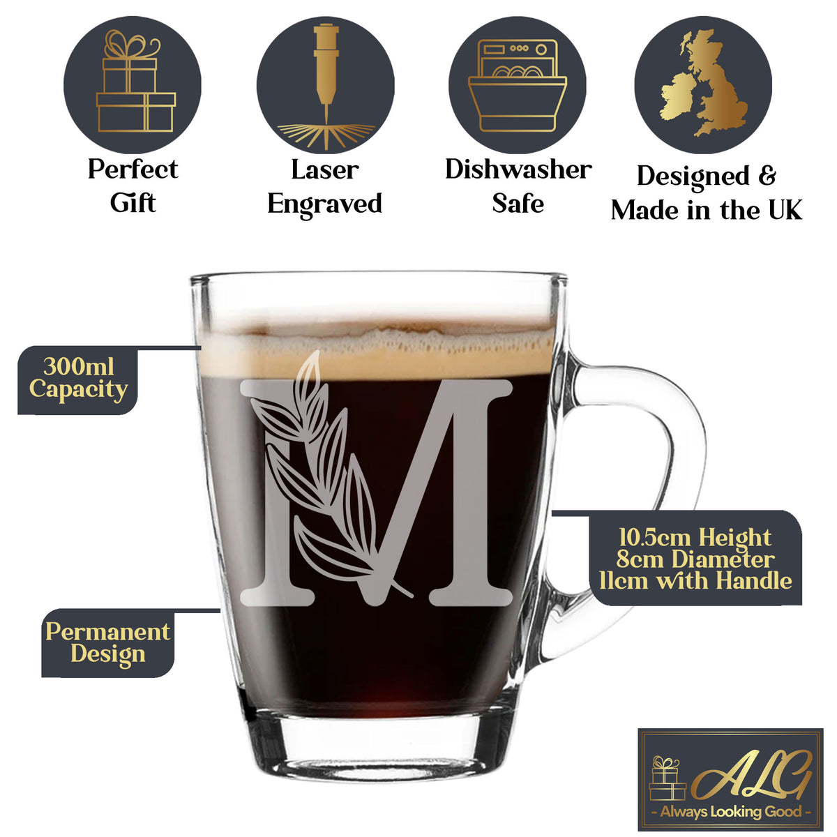 Glass Coffee Mug