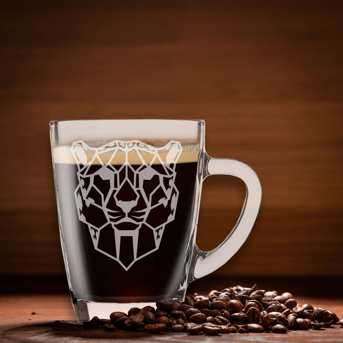 Glass Coffee Mug