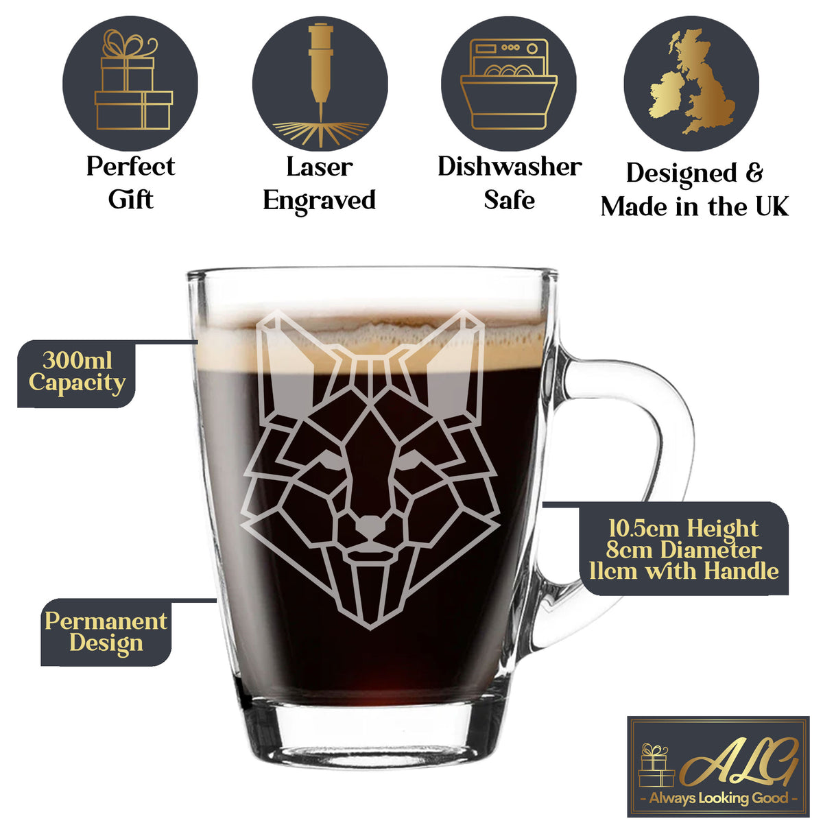 Glass Coffee Mug