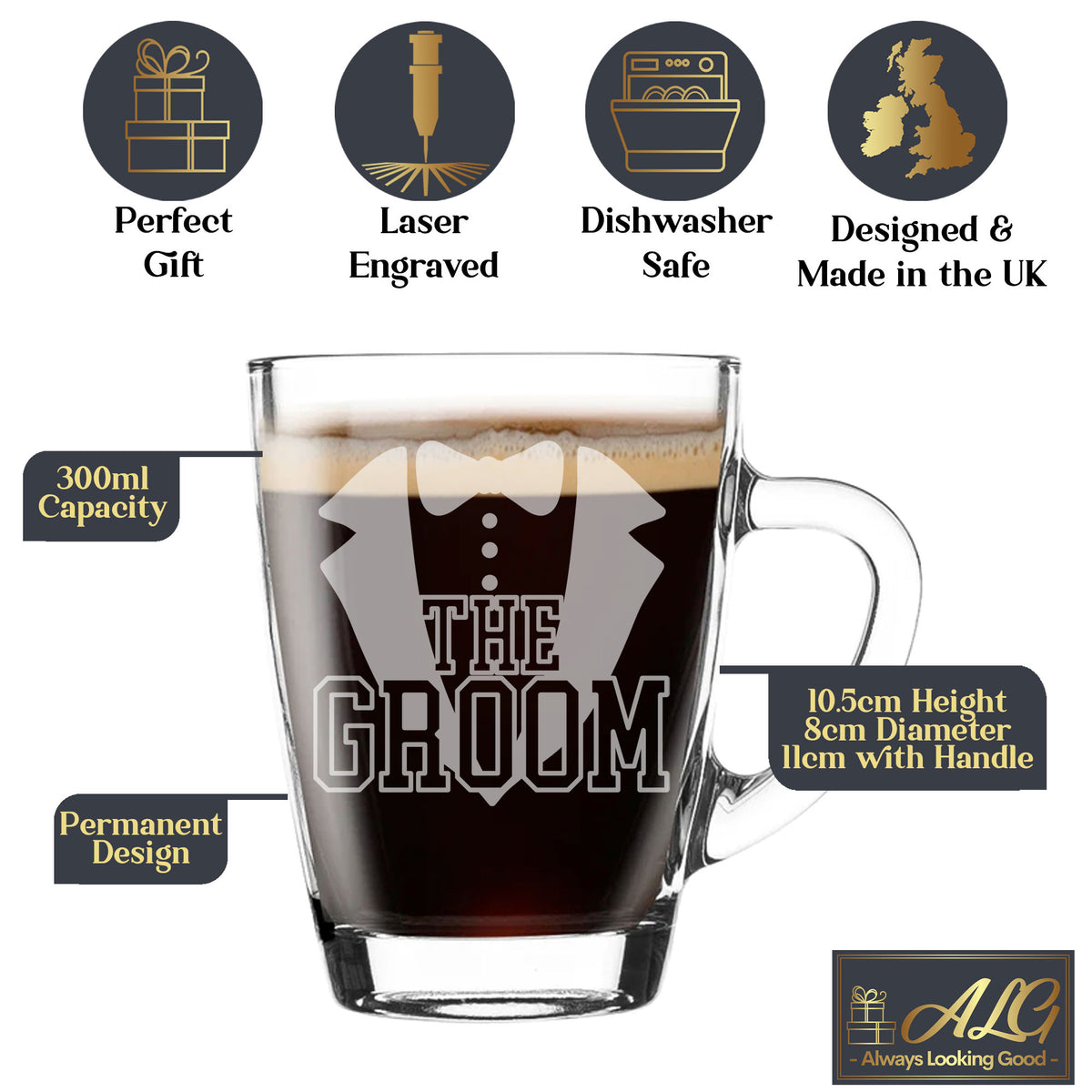 Glass Coffee Mug