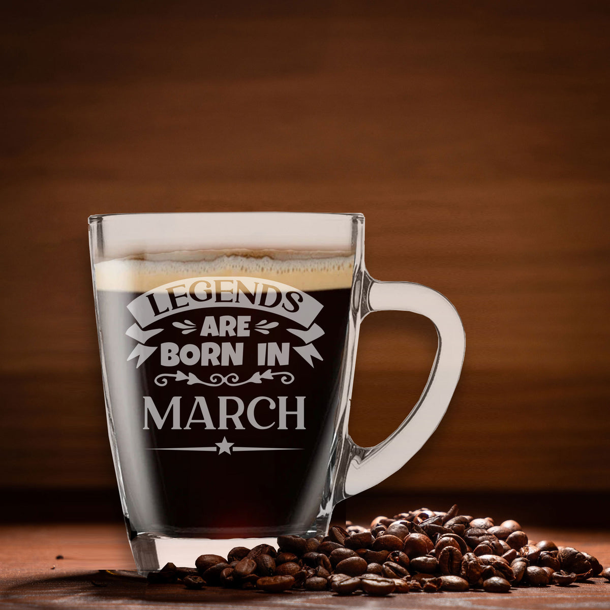 Glass Coffee Mug