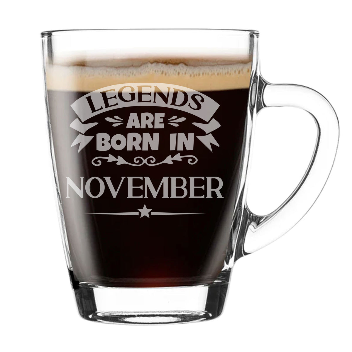 Glass Coffee Mug