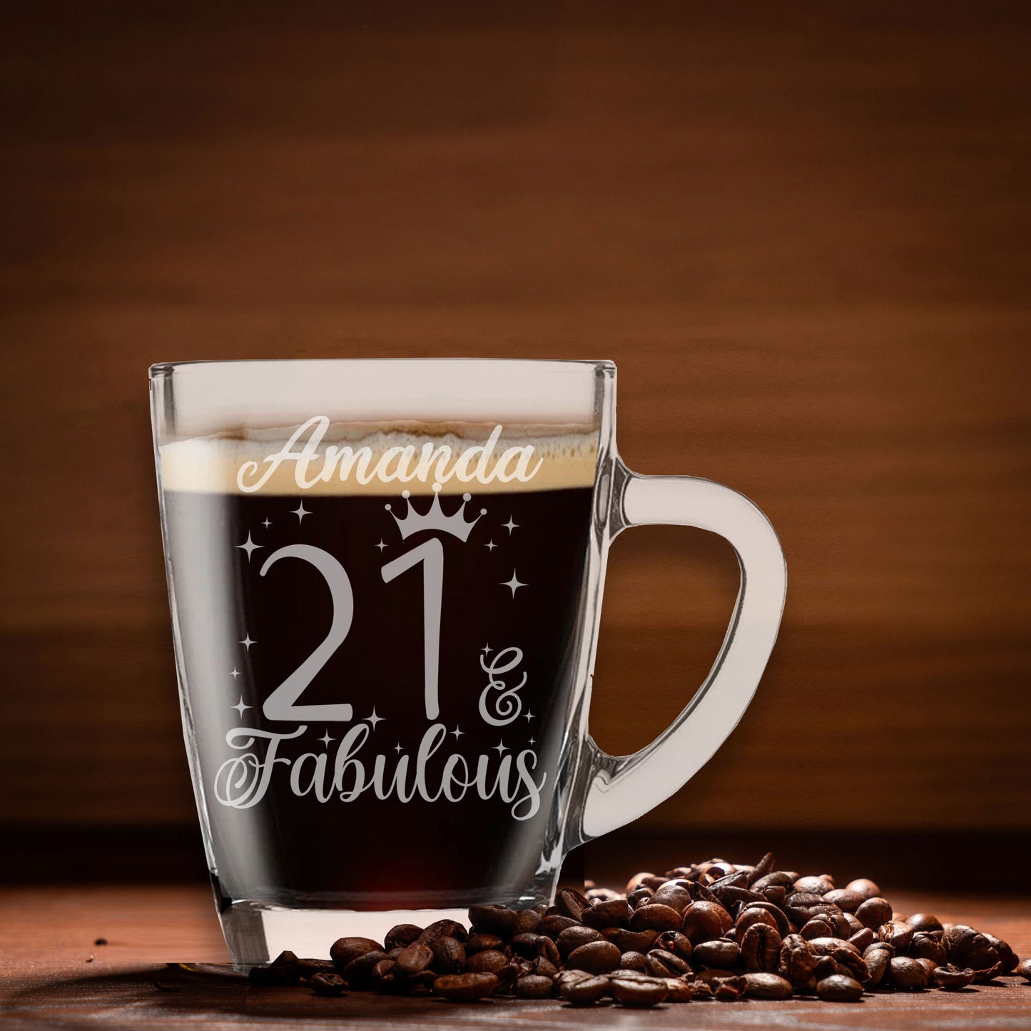 Glass Coffee Mug